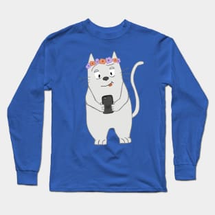 Snapcat Long Sleeve T-Shirt